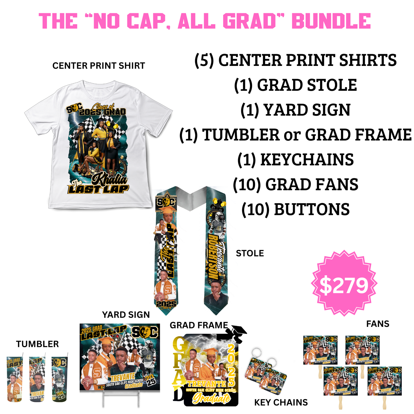 The "No Cap, All Grad" Bundle