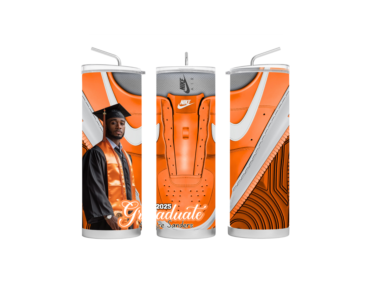 Editable 7pc 2025 Orange Grad Bundle