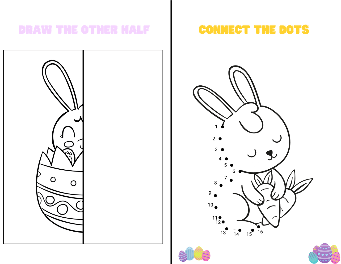 Editable Easter Party Favor Templates