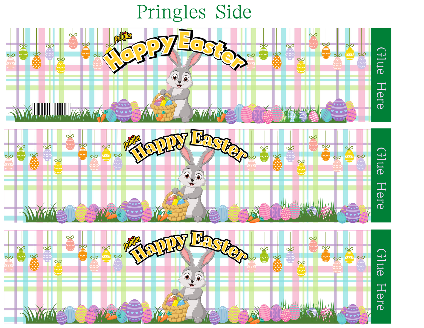 Editable Easter Party Favor Templates
