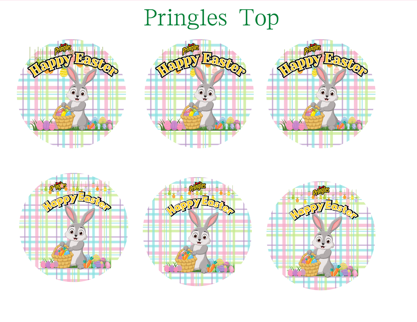 Editable Easter Party Favor Templates