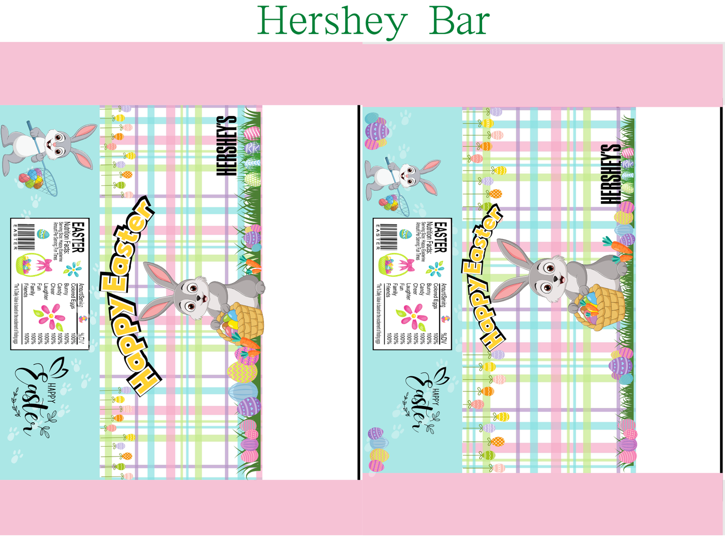 Editable Easter Party Favor Templates