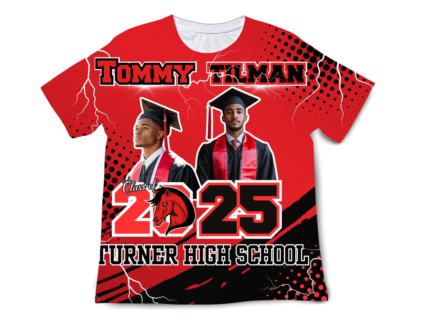 Editable 7pc  2025 Red Grad Bundle