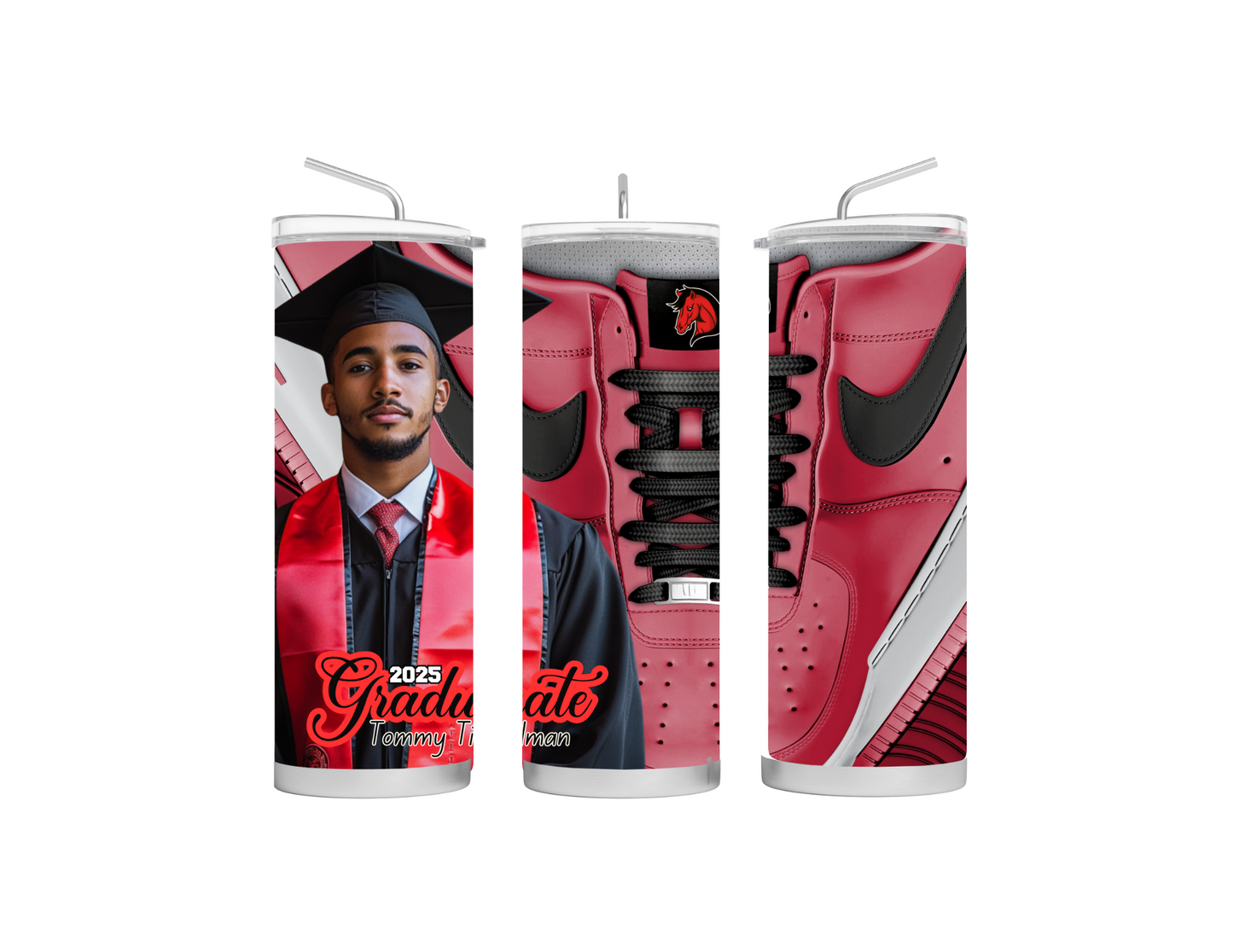 Editable 7pc  2025 Red Grad Bundle